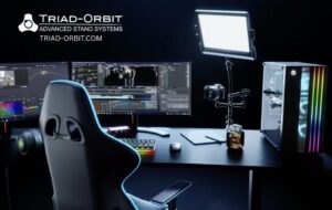 multi-media support system for microphones, lights, cameras, and recording devices